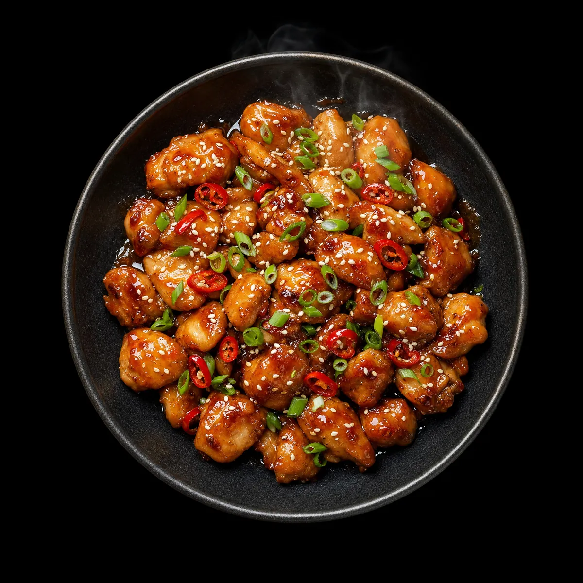 Poulet caramel