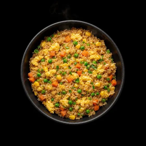 Riz cantonais végétarien